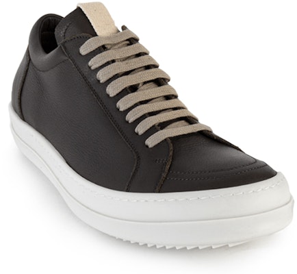 (W) Rick Owens Sepatu Rendah Kulit 'Black Fashion' RP20F2896LDE-91 Lookbook (W) Rick Owens Sepatu Rendah Kulit 'Black Fashion' RP20F2896LDE-91