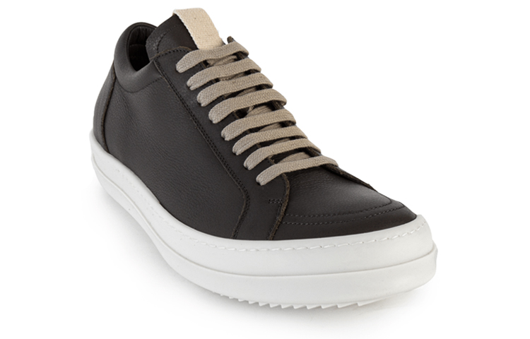 (W) Rick Owens Leather Low Top 'Black Fashion' 圖 3