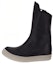 Buy (W) Rick Owens But Kulit Zip Depan Hujung Bulat 'Hitam' RP02C1875LCG-91