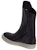 (W) Rick Owens But Kulit Zip Depan Hujung Bulat 'Hitam' RP02C1875LCG-91