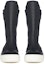 Purchase (W) Rick Owens But Kulit Zip Depan Hujung Bulat 'Hitam' RP02C1875LCG-91
