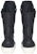 (W) Rick Owens But Kulit Zip Depan Hujung Bulat 'Hitam' RP02C1875LCG-91