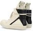 Lookbook RICK OWENS/RO 皮革 圓頭繫帶 短靴 女款 白色