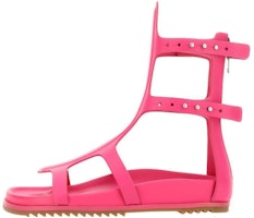 (Women) Rick Owens Leather Round Toe Open Toe Sandals 'Pink' RP01C5837LPO-13 (Women) Rick Owens Leather Round Toe Open Toe Sandals 'Pink' RP01C5837LPO-13