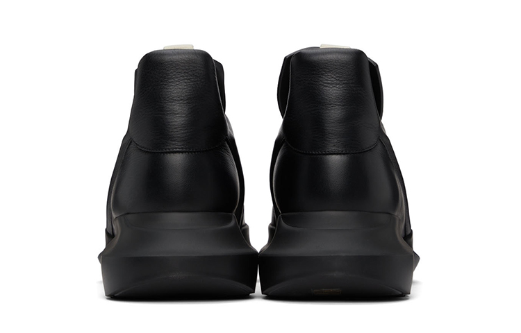 Shop (W) 릭오웬스 로우탑 블랙 가죽 스니커즈 RP02A7814LPO-99