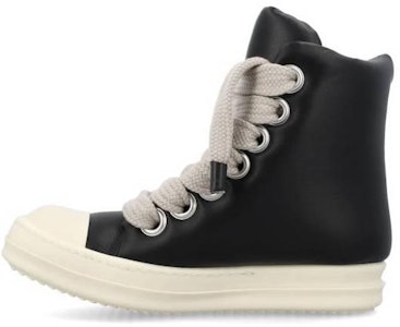 (W) Rick Owens Luxor 2023秋冬款"黑色圆头系带靴" 23ARP02C1878LLPW2911 Buy (W) Rick Owens Luxor 2023秋冬款"黑色圆头系带靴" 23ARP02C1878LLPW2911