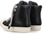 (W) Rick Owens Luxor FW23 'But Hitam Bertali Depan Bulat' 23ARP02C1878LLPW2911
