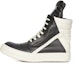 Buy (W) Rick Owens Luxor Geobasket Tinggi 'Hitam Susu' RP02C1894-LPO-911