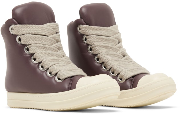 (W) Rick Owens Luxor Jumbo Lace Padded High 'Amethyst' – Ungu Kasut Tinggi Premium. RP02C1878-LLPW2-3311 Cheap (W) Rick Owens Luxor Jumbo Lace Padded High 'Amethyst' – Ungu Kasut Tinggi Premium. RP02C1878-LLPW2-3311