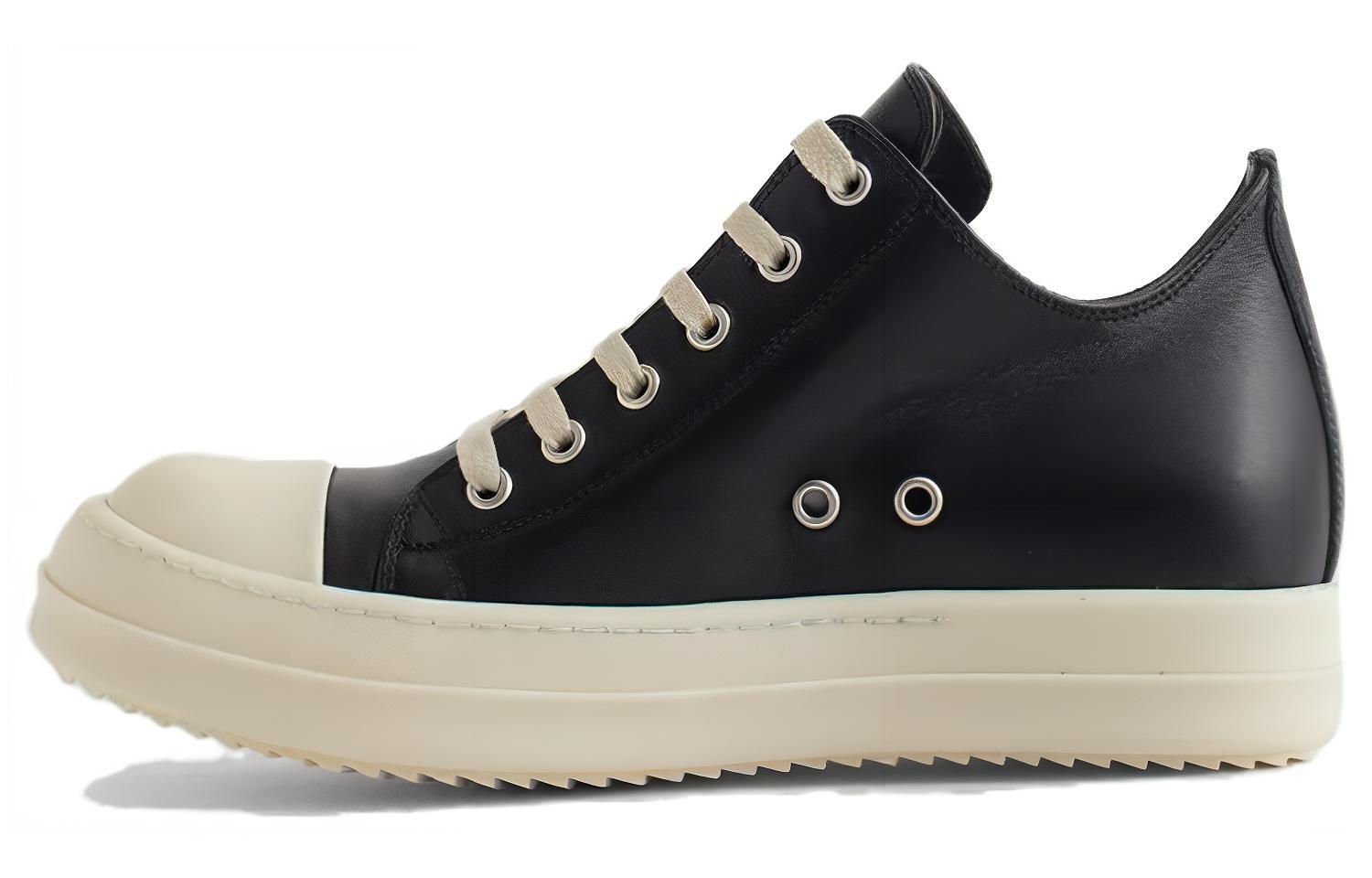 (Women) Rick Owens Luxor Low 'Black Milk' RP02C1891-LPO-911