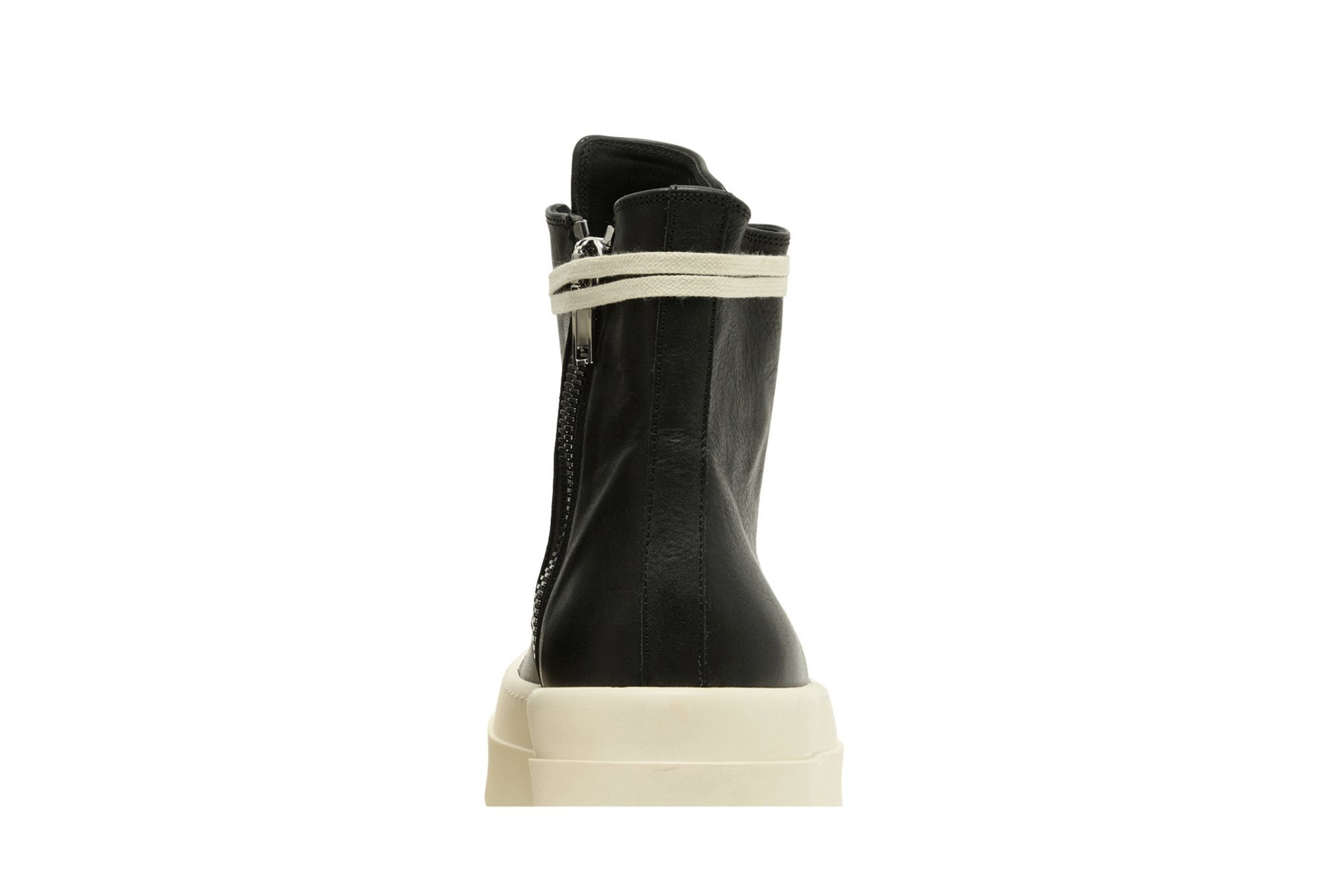 Sizing (W) Rick Owens Luxor Runway Mega Bumper Tinggi 'Black Milk' RO02C1859-LOO-911