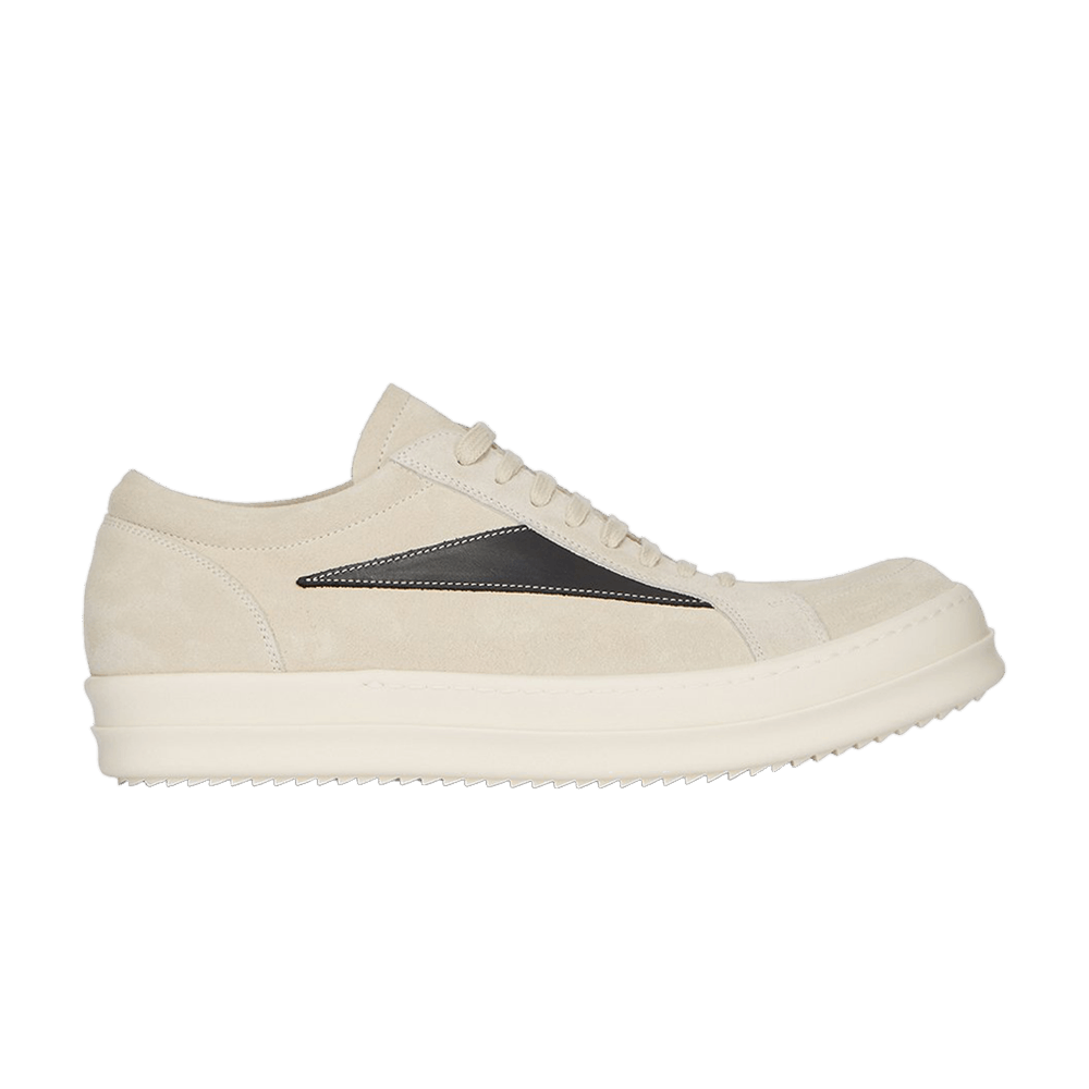 (W) Rick Owens Luxor Vintage Low 'Milk Black'