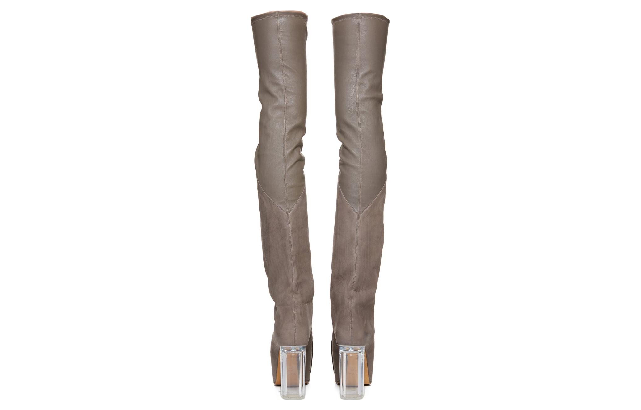 (W) Rick Owens Over-The-Knee Boots 'CMFTable Simple Grey' 圖 5
