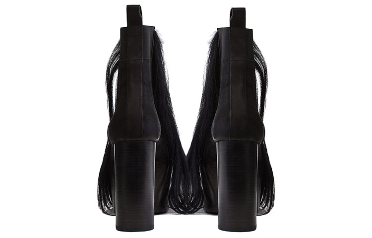 (W) Rick Owens Performa Ankle Boot 'Goat Kiss Black' 圖 4