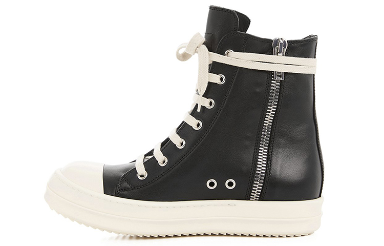 Buy (W) Rick Owens Phlegethon High-Top ''Schwarz Weiß'' RP21S3890LPO911