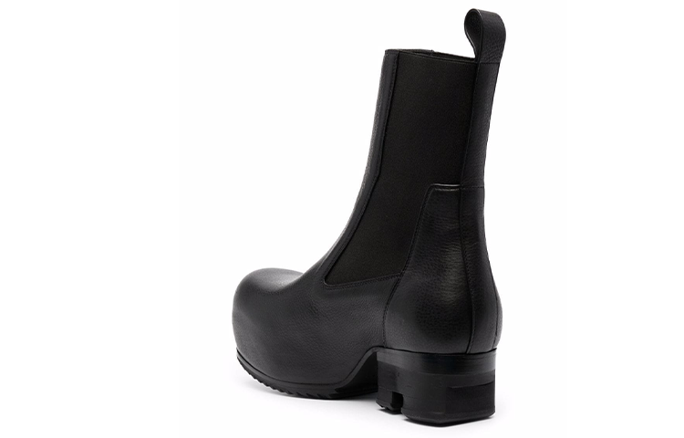 Shop (W) リックオウエンス 厚底ブーツ (黒) RP02A7830-09