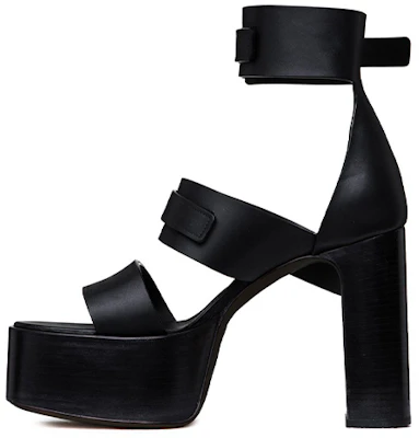 (W) Rick Owens Plataforma de Tacón Alto 'Negro' RP21S3840LBO-09 Order (W) Rick Owens Plataforma de Tacón Alto 'Negro' RP21S3840LBO-09
