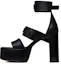 Order (W) Rick Owens Plataforma de Tacón Alto 'Negro' RP21S3840LBO-09