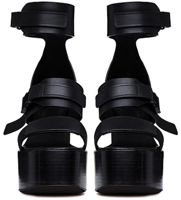 (Women) Rick Owens Platform High-Heeled 'Black' RP21S3840LBO-09 Lookbook (Women) Rick Owens Platform High-Heeled 'Black' RP21S3840LBO-09
