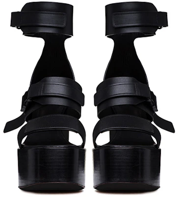 (W) Rick Owens Plataforma de Tacón Alto 'Negro' RP21S3840LBO-09 Lookbook (W) Rick Owens Plataforma de Tacón Alto 'Negro' RP21S3840LBO-09