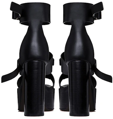 (W) Rick Owens Plataforma de Tacón Alto 'Negro' RP21S3840LBO-09 Shop (W) Rick Owens Plataforma de Tacón Alto 'Negro' RP21S3840LBO-09