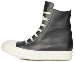 (Women) Rick Owens Ramones High 'Black Milk' RP02B6890-LPO-911 (Women) Rick Owens Ramones High 'Black Milk' RP02B6890-LPO-911