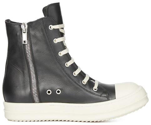 (Women) Rick Owens Ramones High 'Black Milk' RP02B6890-LPO-911 Order (Women) Rick Owens Ramones High 'Black Milk' RP02B6890-LPO-911