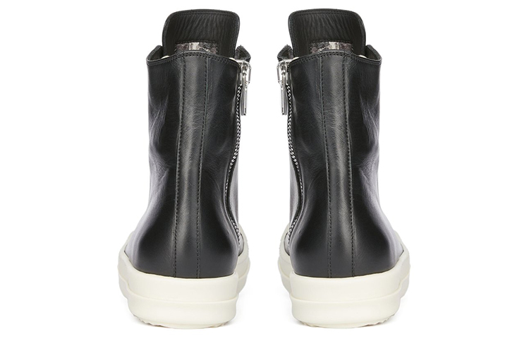 Purchase (Women) Rick Owens Ramones High 'Black Milk' RP02B6890-LPO-911