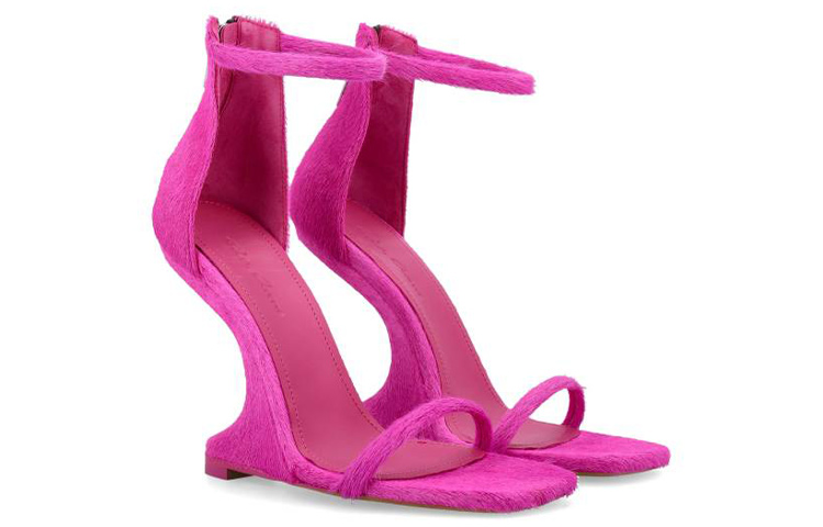 (W) Rick Owens RO 'Pink Open Toe Zip' 圖 3