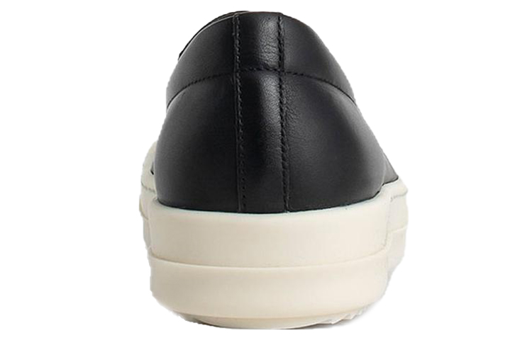 Purchase (W) Rick Owens RO Fogachine 'Cuero Negro de Grano Completo' RP01B4897LPO-9111