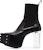(Women) Rick Owens RO Grilled Calfskin Platform High-Heel Chelsea Boot 'Black' RP02B6843LCGGR-990