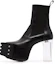 Buy (W) Rick Owens RO 黑色烤牛皮高跟切尔西靴 RP02B6843LCGGR-990