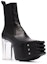 Order (Women) Rick Owens RO Grilled Calfskin Platform High-Heel Chelsea Boot 'Black' RP02B6843LCGGR-990