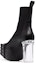 Lookbook (Women) Rick Owens RO Grilled Calfskin Platform High-Heel Chelsea Boot 'Black' RP02B6843LCGGR-990