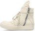 Buy (W) Rick Owens RO High-Top Sneaker 'Kulit Putih' 23ARP02C1894LPO1111
