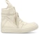 (W) Rick Owens RO High-Top Sneaker 'Kulit Putih' 23ARP02C1894LPO1111