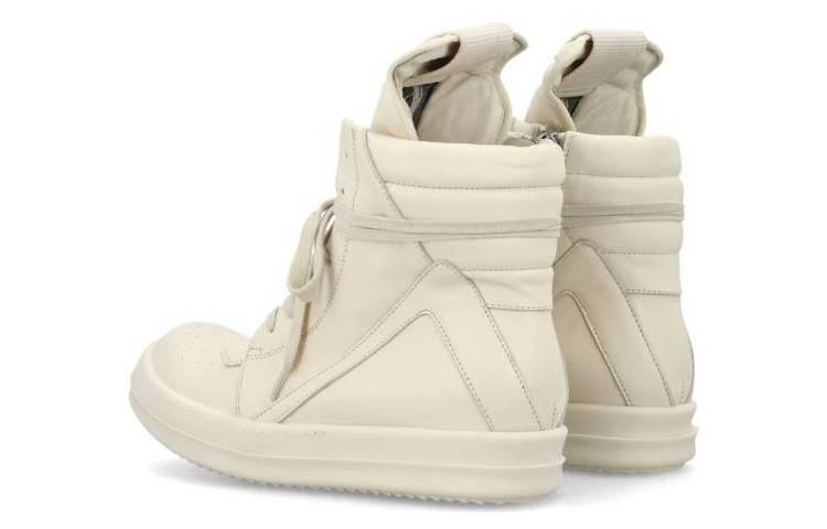 Shop (W) Rick Owens RO High-Top Sneaker 'Kulit Putih' 23ARP02C1894LPO1111