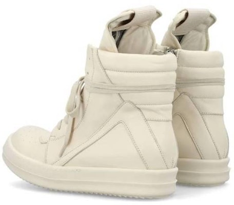 (Women) Rick Owens RO High-Top Sneaker 'White Leather' 23ARP02C1894LPO1111 Shop (Women) Rick Owens RO High-Top Sneaker 'White Leather' 23ARP02C1894LPO1111