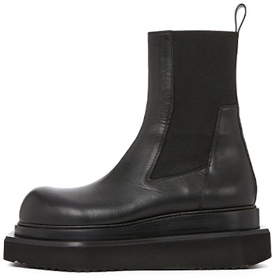 (W) Rick Owens RO 黑色平台切尔西皮靴 RP02B6877LCG-09 Buy (W) Rick Owens RO 黑色平台切尔西皮靴 RP02B6877LCG-09