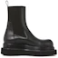 Order (Women) Rick Owens RO Leather Chelsea Boot 'Black Platform' RP02B6877LCG-09