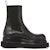 (W) Rick Owens RO But Chelsea Kulit 'Black Platform' RP02B6877LCG-09