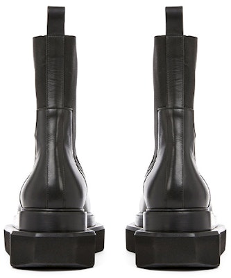 (W) Rick Owens RO 黑色平台切尔西皮靴 RP02B6877LCG-09 Shop (W) Rick Owens RO 黑色平台切尔西皮靴 RP02B6877LCG-09