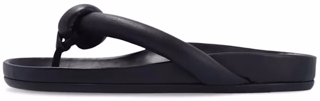(Women) Rick Owens RO Leather Padded Strap Slide Sandals 'Black' RP01B4839LLP-09 (Women) Rick Owens RO Leather Padded Strap Slide Sandals 'Black' RP01B4839LLP-09