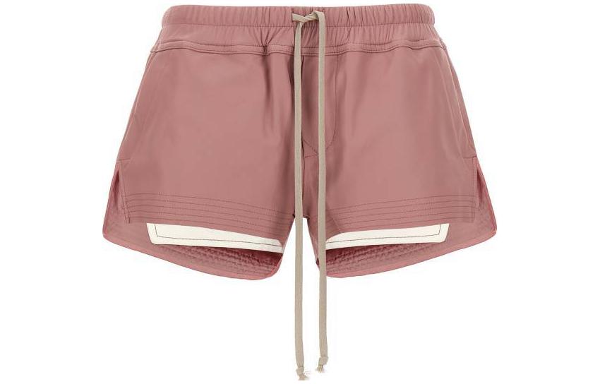 Order (Women) Rick Owens RO Pink Colorblock  Fitted Casual Shorts. RP01D2316LLP-63