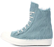 (Women) Rick Owens RO Runway High-Top Sneaker 'Blue Fur Zip' RO02B6890LHL-5611 (Women) Rick Owens RO Runway High-Top Sneaker 'Blue Fur Zip' RO02B6890LHL-5611