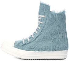 (Women) Rick Owens RO Runway High-Top Sneaker 'Blue Fur Zip' RO02B6890LHL-5611 (Women) Rick Owens RO Runway High-Top Sneaker 'Blue Fur Zip' RO02B6890LHL-5611