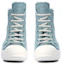 Lookbook (Women) Rick Owens RO Runway High-Top Sneaker 'Blue Fur Zip' RO02B6890LHL-5611