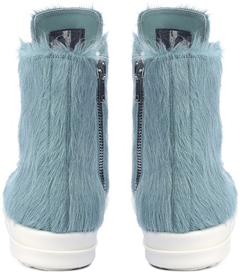 (Women) Rick Owens RO Runway High-Top Sneaker 'Blue Fur Zip' RO02B6890LHL-5611 Shop (Women) Rick Owens RO Runway High-Top Sneaker 'Blue Fur Zip' RO02B6890LHL-5611