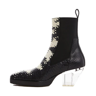 (W) Rick Owens Short Boot 'Black CMFT Fashion'