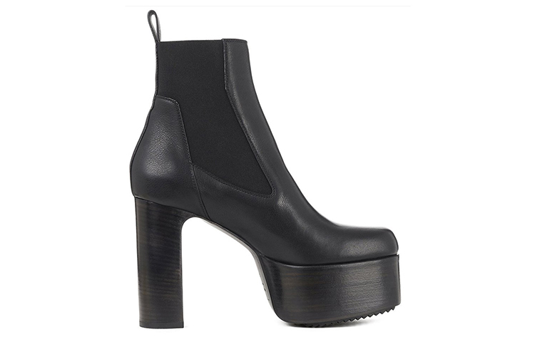 (W) Rick Owens Short Boots 'Black Fashion' 圖 2